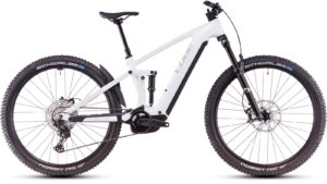 Cube Stereo Hybrid ONE44 EXC 800 metallicwhite´n´black