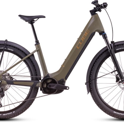 Cube Reaction Hybrid Pro 600 Easy Entry Allroad dustyolive´n´gold